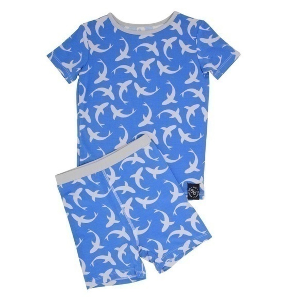 Sweet Bamboo size 3 shark pjs shark 🦈
